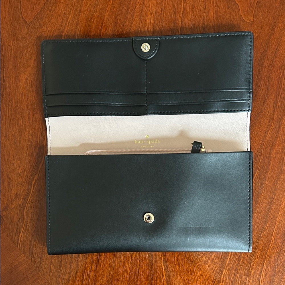 Kate Spade Black Tote with Wallet - Picture 6 of 6